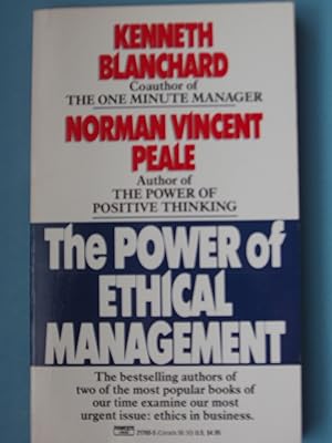 Imagen del vendedor de Power of Ethical Management a la venta por PB&J Book Shop