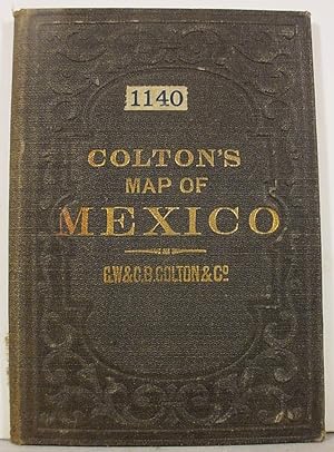 Colton's / Map Of / Mexico // [ =cover/map= ] // Colton's / Mexico