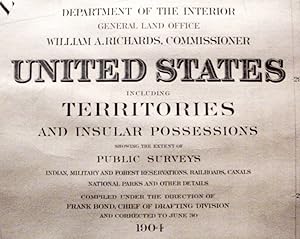 Department Of The Interior / General Land Office /./ United States / Department of the Interior /...