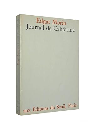 Seller image for Journal de Californie for sale by Librairie Douin