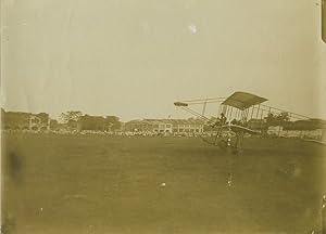 South Africa aviation Joseph Christiaens Bristol Boxkite old Photo 1911 #1