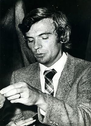 France Crime portrait of investigating judge Pierre Michel old Photo 1981