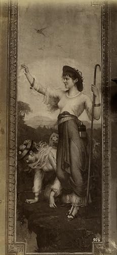 Seller image for Monaco Monte Carlo new casino gambling room Painting old Photo Gilletta 1900 #9 for sale by Bits of Our Past Ltd