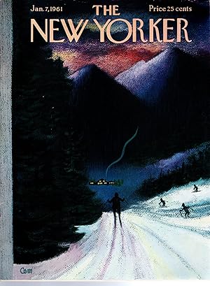 Bild des Verkufers fr The New Yorker (Magazine) January 7, 1961 zum Verkauf von Dorley House Books, Inc.