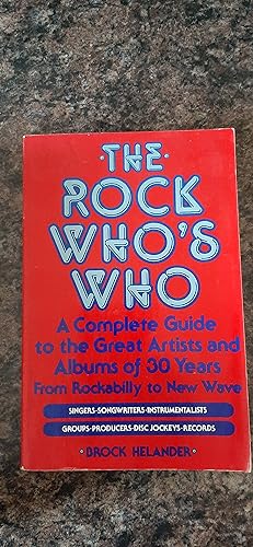 Imagen del vendedor de Rock Who's Who a la venta por Darby Jones