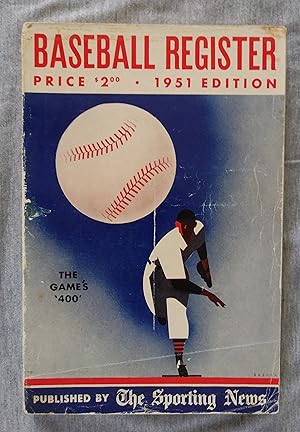 Bild des Verkufers fr Baseball Register 1951 zum Verkauf von Sandhill Books