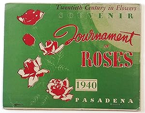 Pasadena Tournament of Roses 1940 Souvenir. Twentieth Century in Flowers. (photos of parade floats)
