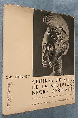 Centres De Style De La Sculpture Negre Africaine. Afrique Occidental Francaise (French West Africa)