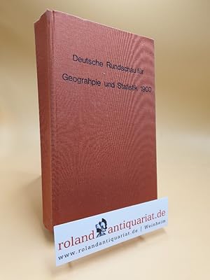 Seller image for Deutsche Rundschau fr Geographie und Statistik. XXIII. Jahrgang. 12 Hefte Oktober 1900-September 1901 for sale by Roland Antiquariat UG haftungsbeschrnkt