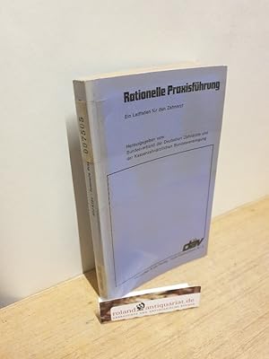 Immagine del venditore per Rationelle Praxisfhrung : ein Leitfaden fr den Zahnarzt venduto da Roland Antiquariat UG haftungsbeschrnkt