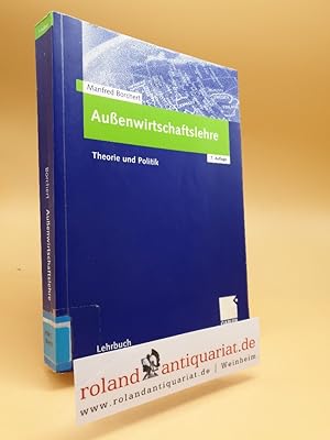 Bild des Verkufers fr Auenwirtschaftslehre: Theorie Und Politik (German Edition) zum Verkauf von Roland Antiquariat UG haftungsbeschrnkt