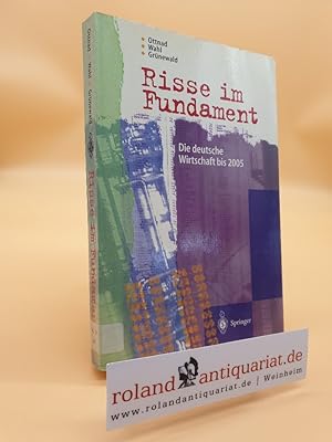 Bild des Verkufers fr Risse im Fundament : die deutsche Wirtschaft bis 2005 / Adrian Ottnad ; Stefanie Wahl ; Reinhard Grnewald zum Verkauf von Roland Antiquariat UG haftungsbeschrnkt