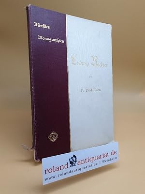 Imagen del vendedor de Ludwig Richter aus der Reihe Knstler-Monographien a la venta por Roland Antiquariat UG haftungsbeschrnkt