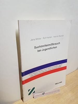 Imagen del vendedor de Suchtmittelmissbrauch bei Jugendlichen : Untersuchungsergebnisse aus Schleswig-Holstein / Jens Mller ; Rolf Harten ; Henrik Brandt. Zentralstelle fr Suchtvorbeugung. Im Auftr. des Ministeriums fr Arbeit und Soziales, Jugend, Gesundheit und Energie des Landes Schleswig-Holstein a la venta por Roland Antiquariat UG haftungsbeschrnkt