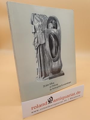 Bild des Verkufers fr 20 [Zwanzig] Jahre Stiftung zur Frderung der Hamburgischen Kunstsammlungen : Ausstellung e. Ausw. d. Erwerbungen 1956 - 1975 ; 4. November 1976 - 2. Januar 1977 in d. Hamburger Kunsthalle / [hrsg. von d. Stiftung zur Frderung d. Hamburg. Kunstsammlungen. Red.: Alfred Hentzen] zum Verkauf von Roland Antiquariat UG haftungsbeschrnkt