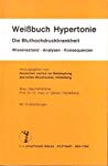 Bild des Verkufers fr Weissbuch Hypertonie : die Bluthochdruckkrankheit ; Wissensstand, Analysen, Konsequenzen / hrsg. vom Dt. Inst. zur Bekmpfung d. Hohen Blutdruckes, Heidelberg Die Bluthochdruckkrankheit, Wissensstand - Analysen - Konsequenzen zum Verkauf von Roland Antiquariat UG haftungsbeschrnkt