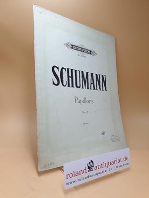 Bild des Verkufers fr Papillons. Op. 2. Ausgabe fr Klavier zu 2 Hnden. Neue Ausgabe von Emil von Sauer. zum Verkauf von Roland Antiquariat UG haftungsbeschrnkt