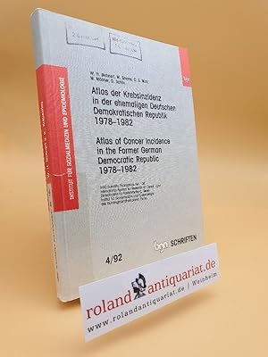 Imagen del vendedor de Atlas of Cancer Incidence in the Former German Democratic Republic, 1978-1982 (Iarc Scientific Publication) a la venta por Roland Antiquariat UG haftungsbeschrnkt