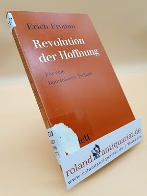 Seller image for Die Revolution der Hoffnung. Fr eine humanisierte Technik for sale by Roland Antiquariat UG haftungsbeschrnkt