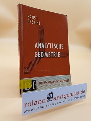Bild des Verkufers fr Analytische Geometrie zum Verkauf von Roland Antiquariat UG haftungsbeschrnkt
