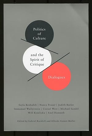 Seller image for Politics of Culture and the Spirit of Critique: Dialogues for sale by Between the Covers-Rare Books, Inc. ABAA