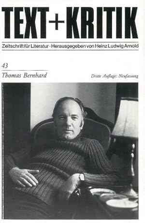 Thomas Bernhard (TEXT+KRITIK 43)