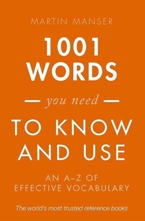 Bild des Verkufers fr 1001 Words You Need To Know and Use zum Verkauf von moluna