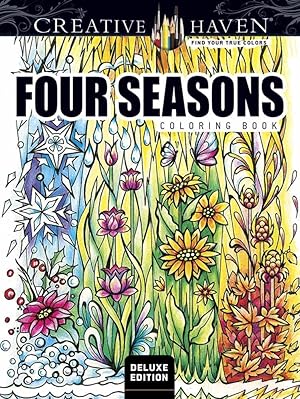 Bild des Verkufers fr Creative Haven Deluxe Edition Four Seasons Coloring Book zum Verkauf von moluna