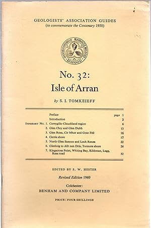 Imagen del vendedor de Geologists' Association Guides No.32: Isle of Arran a la venta por Michael Moons Bookshop, PBFA