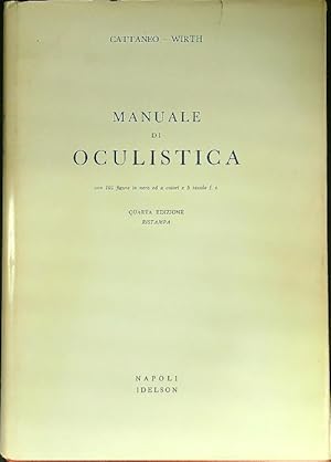 Seller image for Manuale di oculistica for sale by Librodifaccia