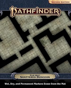 Bild des Verkufers fr Pathfinder Flip-Mat: Shattered Dungeon zum Verkauf von moluna