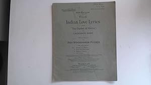 Seller image for Four Indian Love Lyrics from "The Garden of Kama" for Contralto/Baritone and Piano. for sale by Goldstone Rare Books