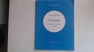 Imagen del vendedor de Sonata for Descant Recorder and Piano. a la venta por Goldstone Rare Books