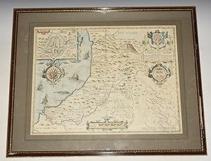 Map of Cardigan Shyre Described with the due forme of the Shiretown as it was surveyed by I.S. An...