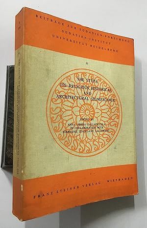 Imagen del vendedor de The Stupa. Its Religious, Historical And Architectural Significance. a la venta por Prabhu Book Exports