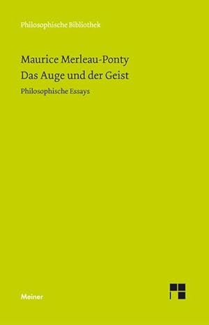 Imagen del vendedor de Das Auge und der Geist a la venta por Wegmann1855