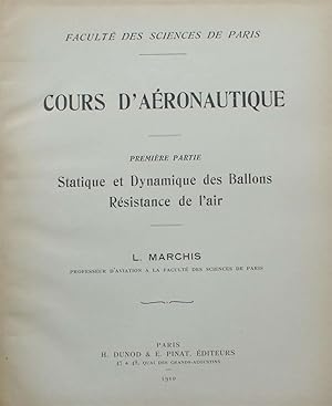 Cours d'aéronautique - Première, deuxième et troisième partie