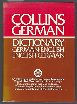 Collins German English and English German Dictionary