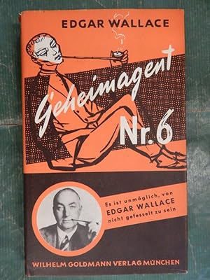 Seller image for Geheimagent Nr. 6 - Kriminal-Roman for sale by Buchantiquariat Uwe Sticht, Einzelunter.