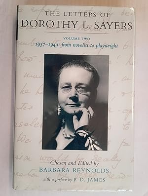 Bild des Verkufers fr Thge Letters of Dorothy L Sayers. Volume 2. zum Verkauf von David Kenyon