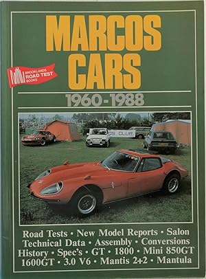 Bild des Verkufers fr Marcos Cars 1960-1988 zum Verkauf von Motoring Memorabilia