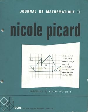 Seller image for Journal de math?matique Tome II : CM2 - Nicole Picard for sale by Book Hmisphres