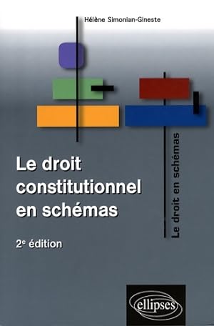 Le droit constitutionnel en schémas - Hélène Simonian-gineste