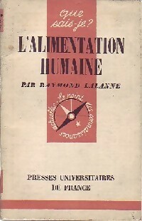 Image du vendeur pour L'alimentation humaine - Raymond Lalanne mis en vente par Book Hmisphres