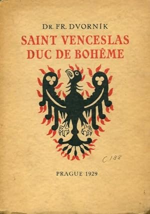 Bild des Verkufers fr Saint Venceslas duc de boh?me - Francis Dvornik zum Verkauf von Book Hmisphres