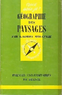 Bild des Verkufers fr G?ographie des paysages - Gabriel Rougerie zum Verkauf von Book Hmisphres