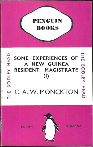 Imagen del vendedor de Some Experiences of a New Guinea Resident Magistrate (first series) 1 (First Penguin Edition) a la venta por Purpora Books