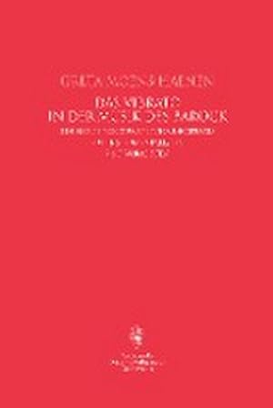 Seller image for Das Vibrato in der Musik des Barock for sale by Wegmann1855