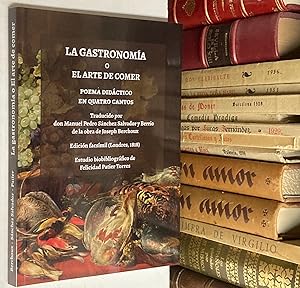 Imagen del vendedor de La gastronoma o el arte de comer. ESTUDIO BIOBIBLIOGRFICO de Felicidad Patier Torres. a la venta por LIBRERA DEL PRADO