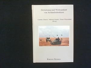 Seller image for Zielsetzung und Wirksamkeit von Auslandseinstzen. for sale by Antiquariat Matthias Drummer